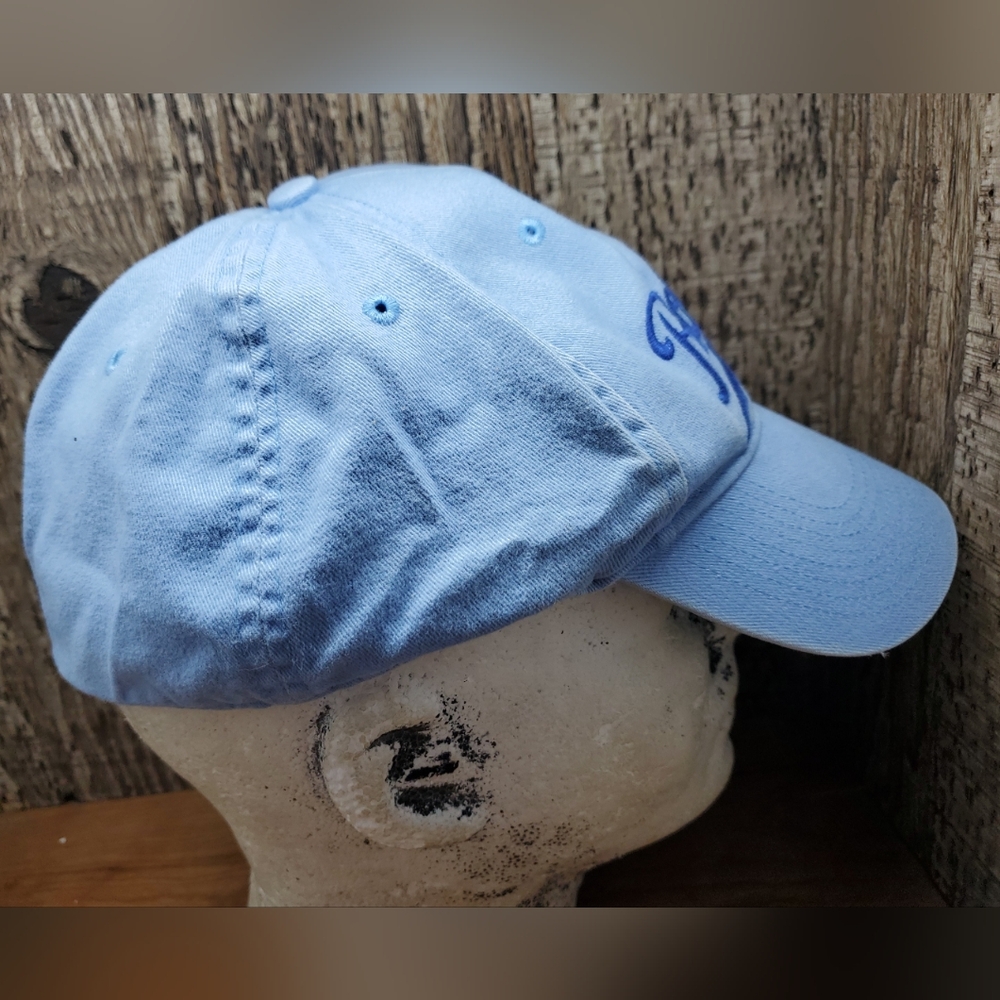 Kansas City Royals Baseball Hat Cap Adult One Size Fitted Blue Nike Embroidered - Picture 7 of 9